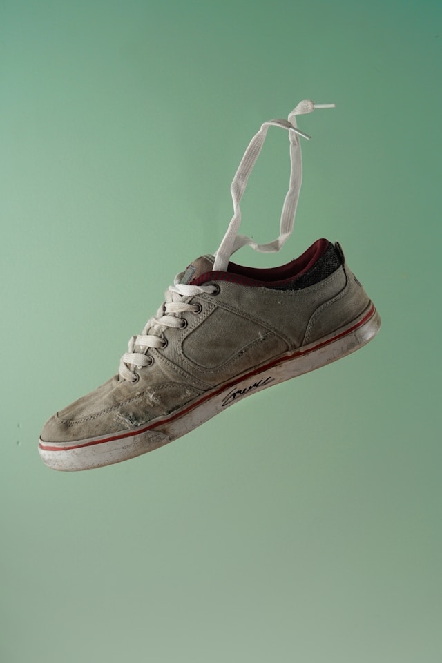 Zapatos desgastados